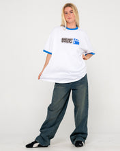 Load image into Gallery viewer, 2025 Margaret River Pro Ringer Tee (White)