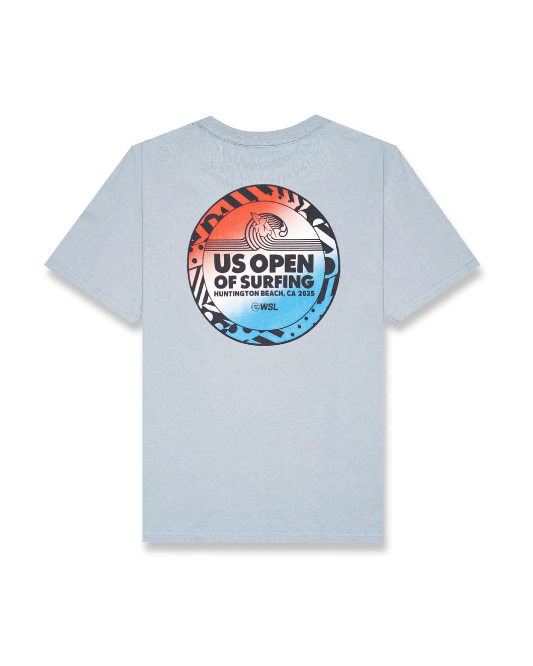 2025 Lexus US Open of Surfing Casino S/S Tee - Stone Blue