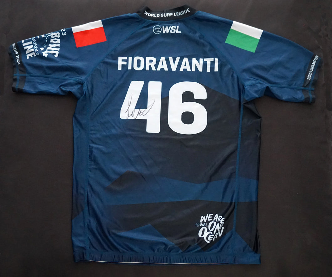 Signed Leonardo Fioravanti Competition Jersey (2023 Billabong Pro Pipeline)