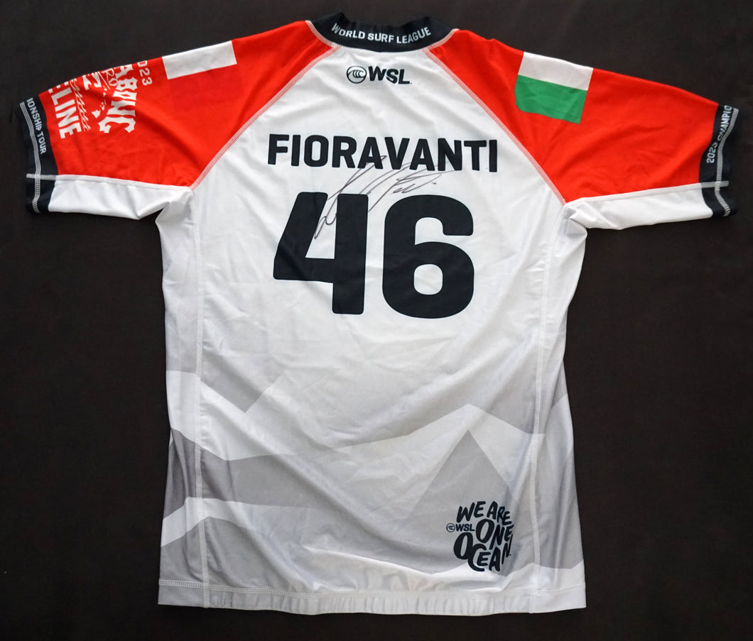 Signed Leonardo Fioravanti Competition Jersey (2023 Billabong Pro Pipeline)