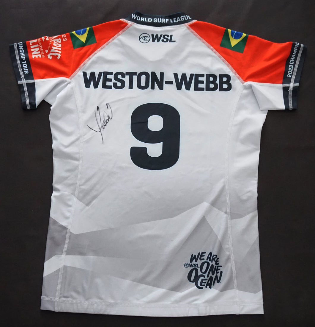 Signed Tatiana Weston-Webb Competition Jersey (2023 Billabong Pro Pipeline)