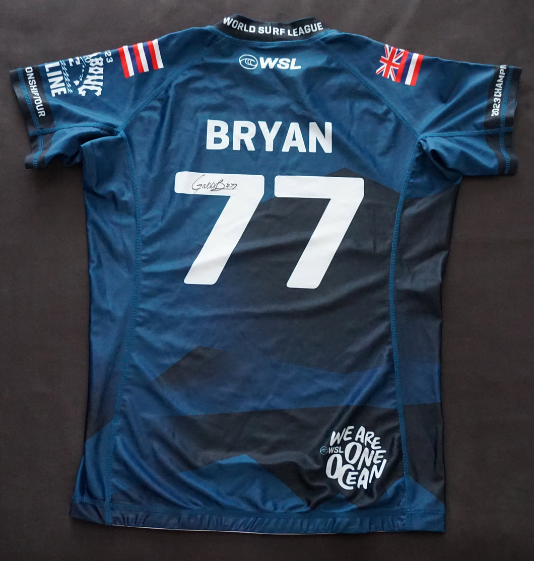 Signed Gabriela Bryan Competition Jersey (2023 Billabong Pro Pipeline)