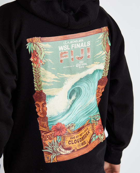 2025 Lexus WSL Finals Fiji Hoodie (Black)
