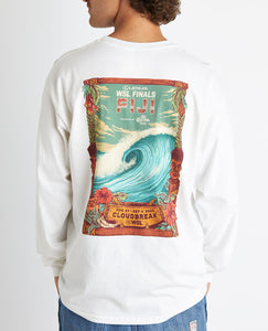 2025 Lexus WSL Finals Fiji Long Sleeve Tee (White)