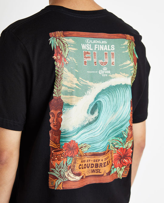2025 Lexus WSL Finals Fiji Tee (Black)