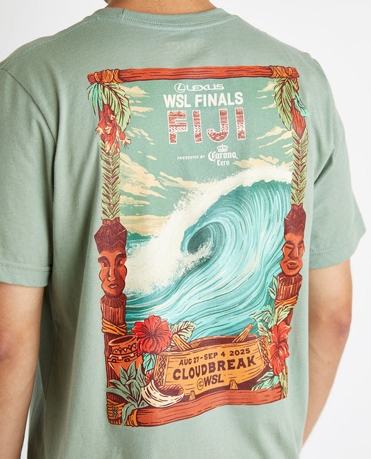 2025 Lexus WSL Finals Fiji Tee (Sage)