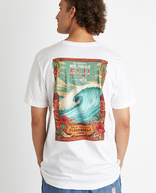 2025 Lexus WSL Finals Fiji Tee (White)