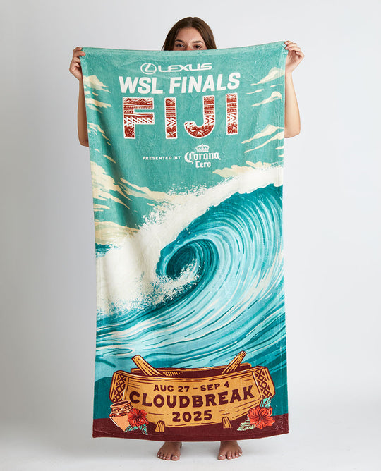 2025 Lexus WSL Finals Fiji Towel
