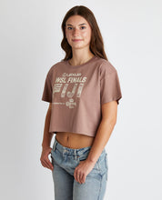 Load image into Gallery viewer, 2025 Lexus WSL Finals Fiji Crop Tee (Hazy Pink)