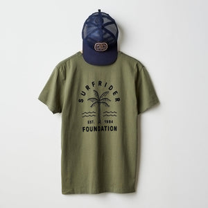 Surfrider Retro Badge Mesh Trucker Hat