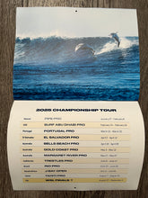 Load image into Gallery viewer, Official 2025 Championship Tour Wall Calendar
