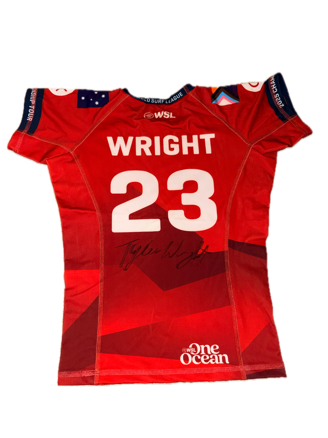 Signed Tyler Wright Competition Jersey (2024 El Salvador Pro)