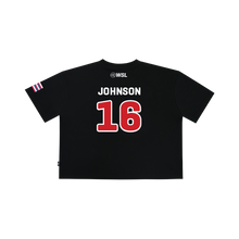 Carregar imagem no visualizador da galeria, 2025 Official Bettylou Sakura Johnson Crop Jersey Tee