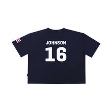 Carregar imagem no visualizador da galeria, 2025 Official Bettylou Sakura Johnson Crop Jersey Tee