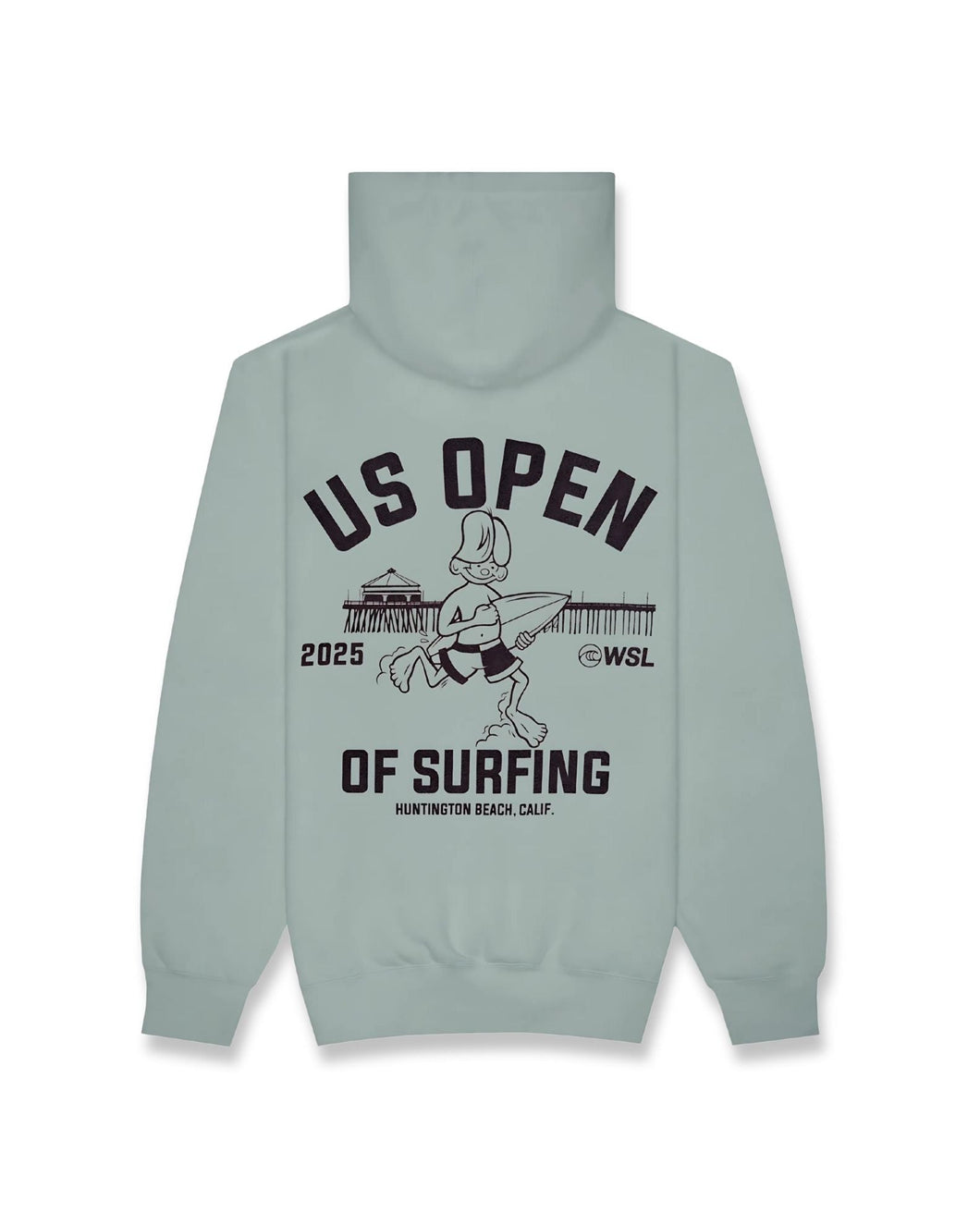 2025 Lexus US Open of Surfing Runner Pullover Hoodie - Seafoam
