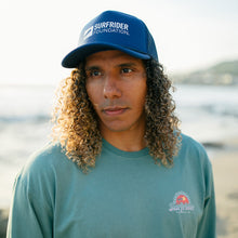 Load image into Gallery viewer, Surfrider Navy Logo Trucker Hat
