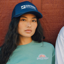 Load image into Gallery viewer, Surfrider Navy Logo Trucker Hat