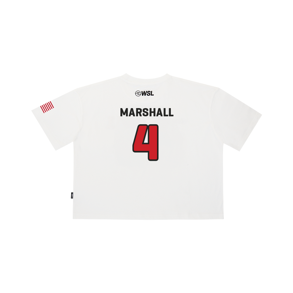 2025 Official Jake Marshall Crop Jersey Tee