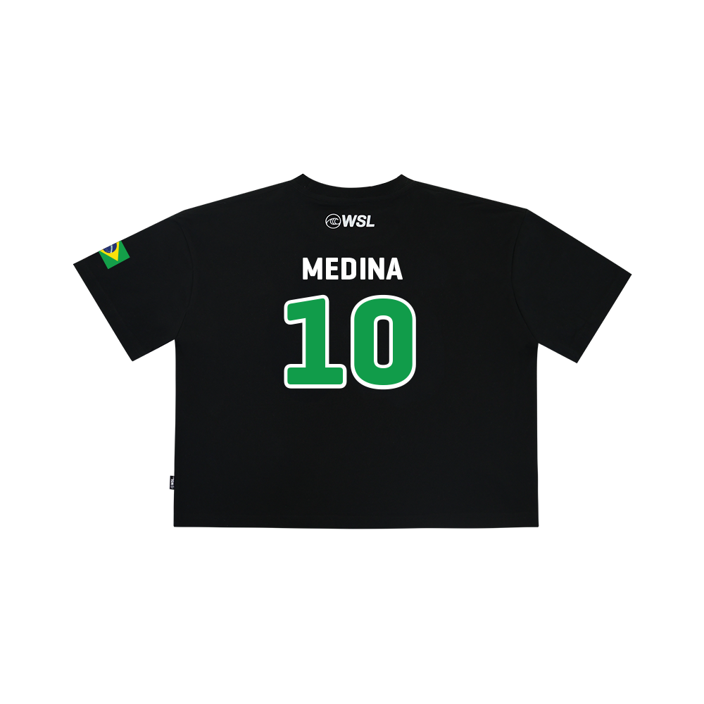 2025 Official Gabriel Medina Crop Jersey Tee