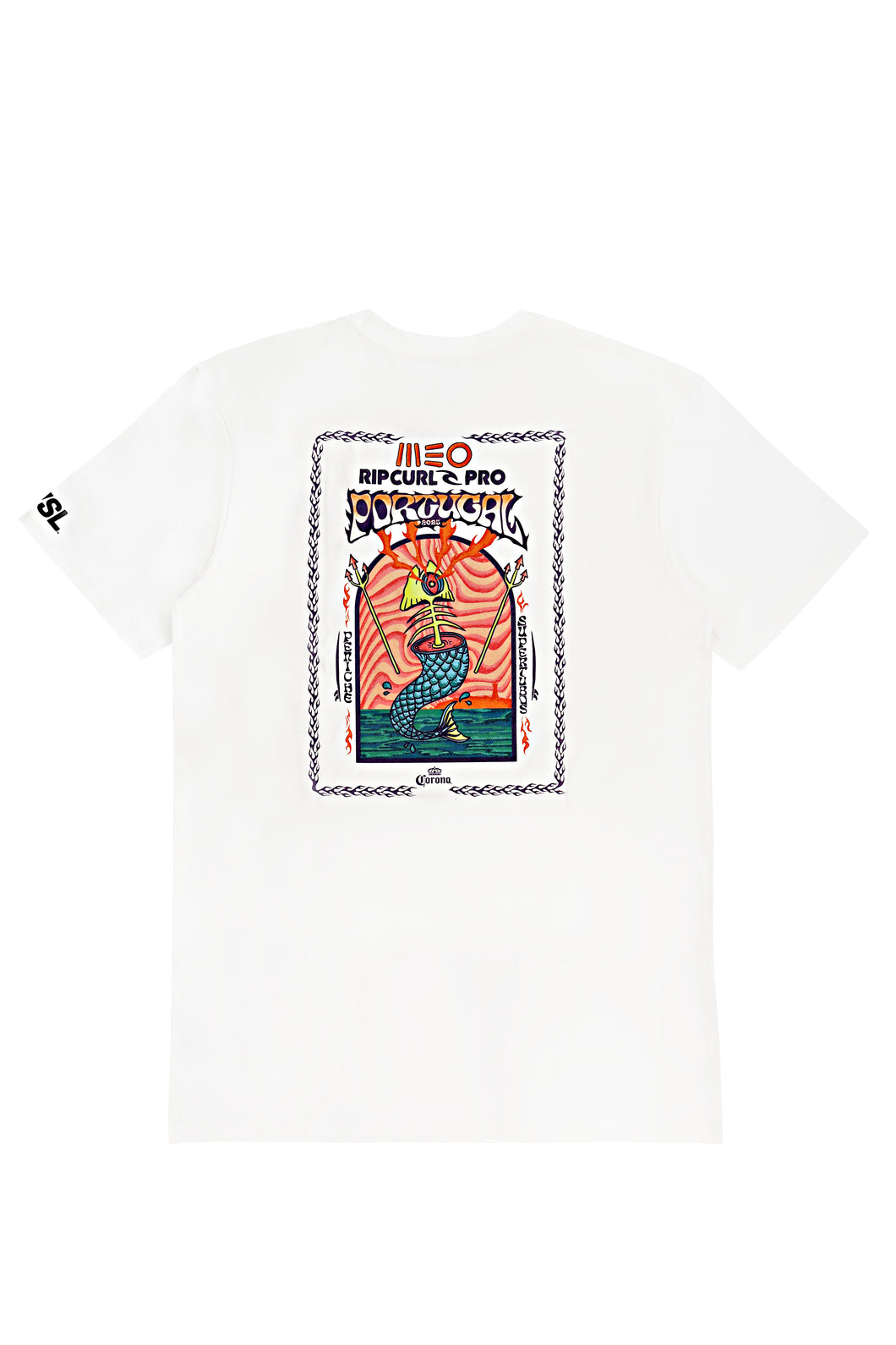 2025 MEO Rip Curl Pro Portugal Official Tee (White)