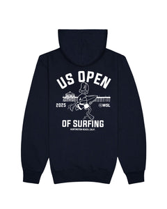 2025 Lexus US Open of Surfing 2025 Runner Pullover Hoodie - Navy