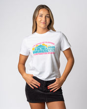 画像をギャラリービューアに読み込む, 2025 Lexus US Open of Surfing Women&#39;s Neon Bloom W S/S Tee - White