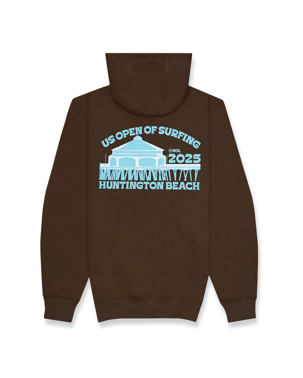 2025 Lexus US Open of Surfing Neon Pier Pullover Hoodie - Chestnut