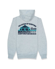 Carregar imagem no visualizador da galeria, 2025 Lexus US Open of Surfing Neon Pier Pullover Hoodie - Oatmeal Heather