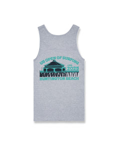 2025 Lexus US Open of Surfing Neon Pier Tank - Sport Grey