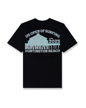 画像をギャラリービューアに読み込む, 2025 Lexus US Open of Surfing Neon Pier S/S Tee - Black