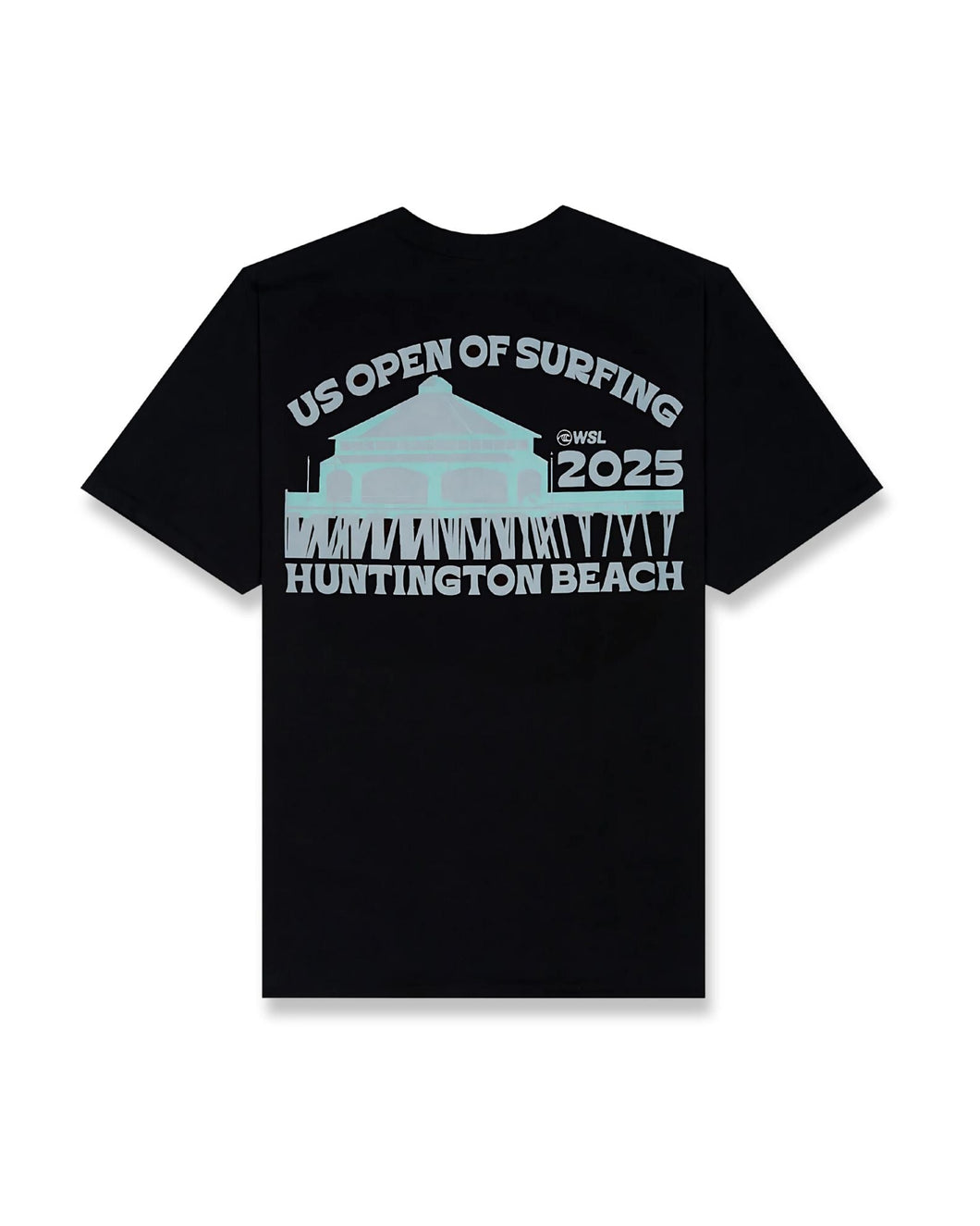 2025 Lexus US Open of Surfing Neon Pier S/S Tee - Black