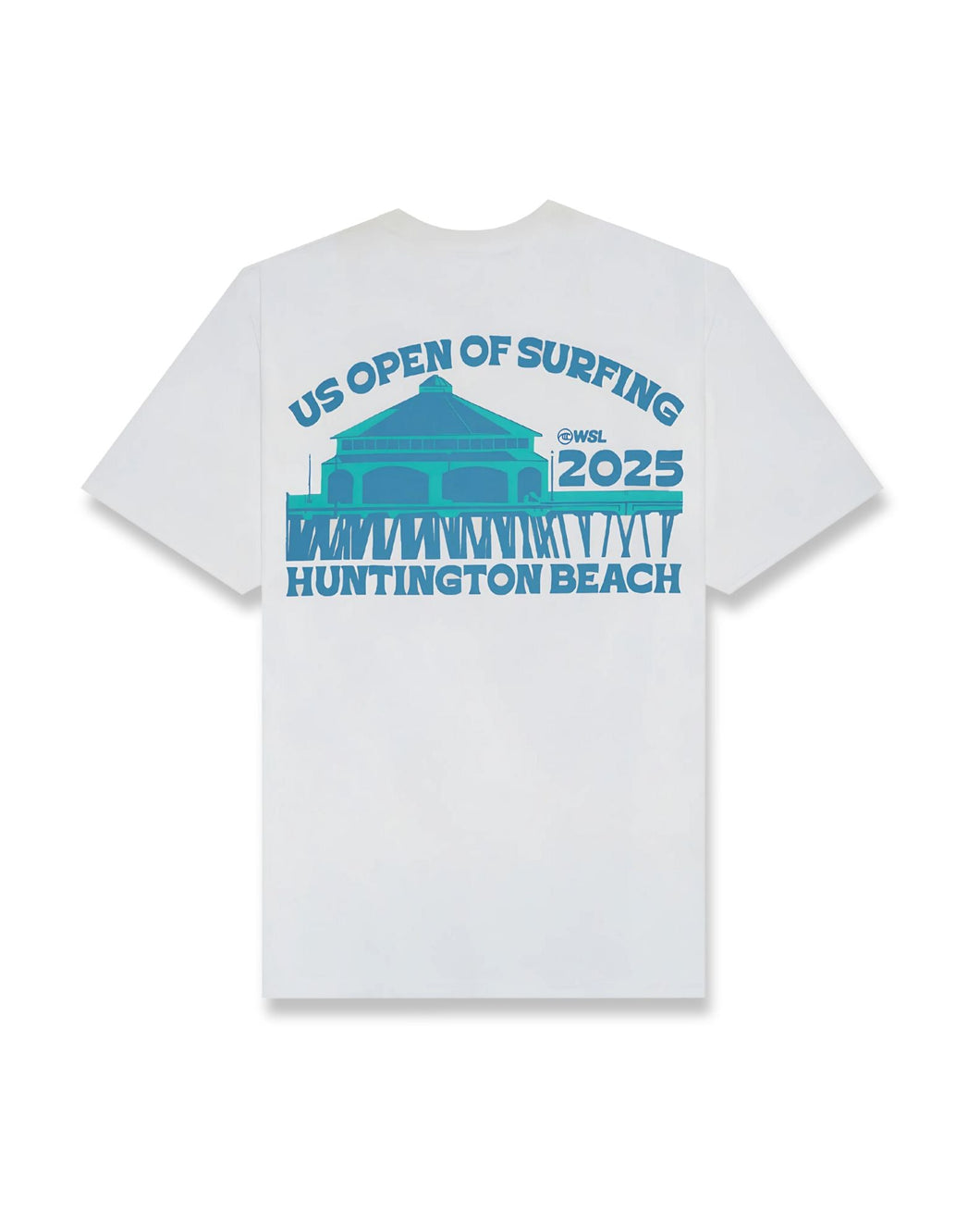2025 Lexus US Open of Surfing Neon Pier S/S Tee - White