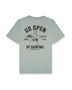2025 Lexus US Open of Surfing Runner S/S Tee - Cypress Green