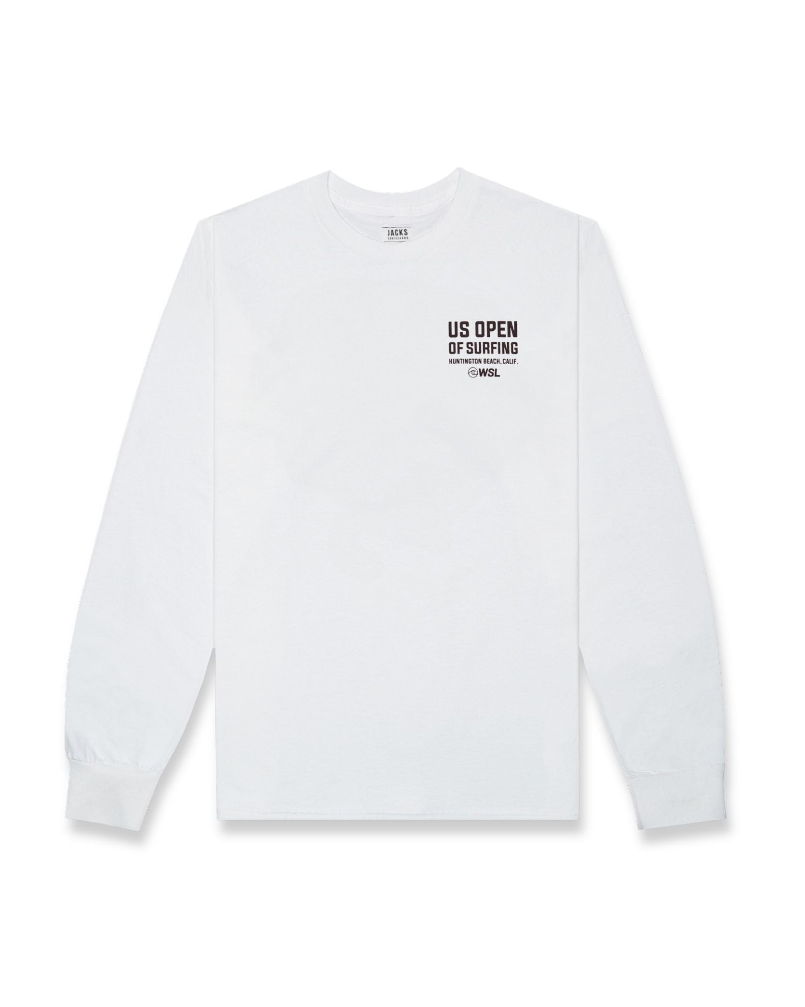 sloupスウェットシャツ 2025 Lexus US Open of Surfing Runner L/S Tee - White – World