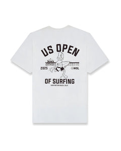 2025 Lexus US Open of Surfing Runner S/S Tee - White