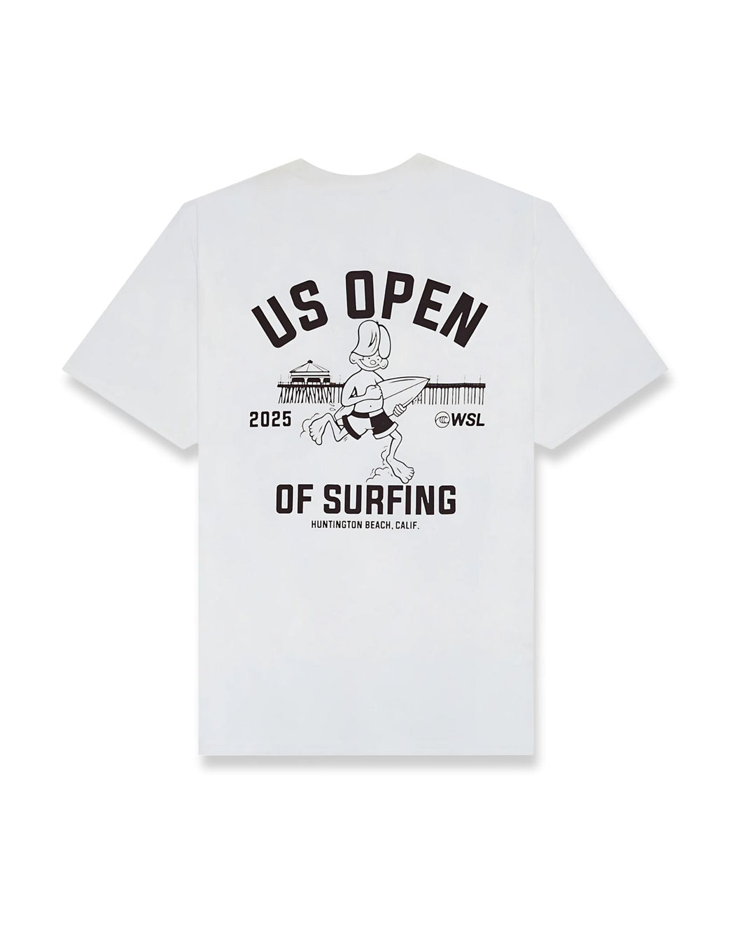 2025 Lexus US Open of Surfing Runner S/S Tee - White