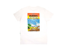 Carregar imagem no visualizador da galeria, 2025 Gold Coast Pro Poster Tee (White)