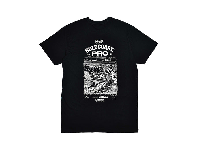 2025 Gold Coast Pro Artist Tee (Black)