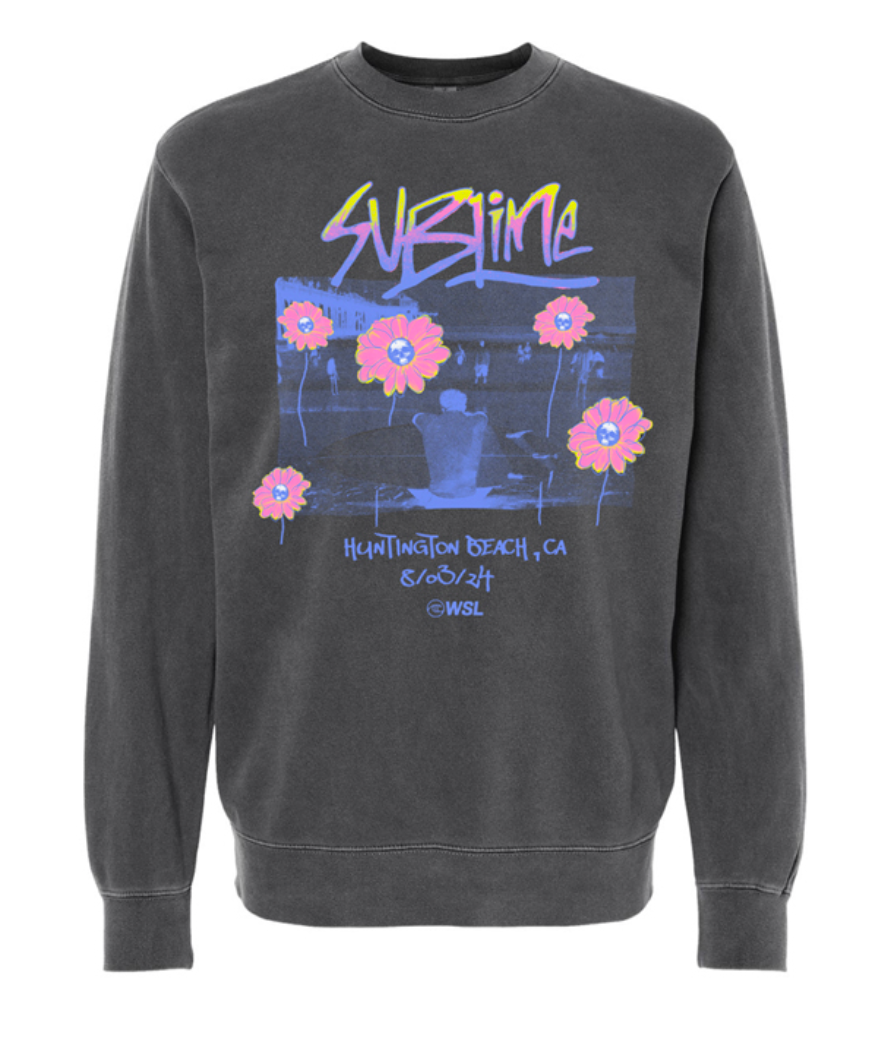 Sublime Think Crewneck Hoodie World Surf League