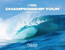 画像をギャラリービューアに読み込む, Official 2026 Championship Tour Wall Calendar