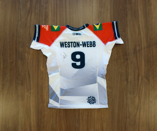 Signed Tatiana Weston-Webb Competition Jersey (2023 Hurley Pro Sunset Beach)