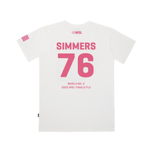 画像をギャラリービューアに読み込む, Final 5 Official Jersey Tee: Caitlin Simmers, 2025