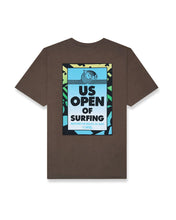 画像をギャラリービューアに読み込む, 2025 Lexus US Open of Surfing Stained Glass S/S Tee- Dark Chocolate