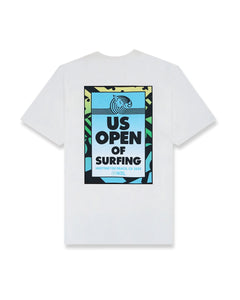 2025 Lexus US Open of Surfing Stained Glass S/S Tee- White
