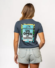 画像をギャラリービューアに読み込む, 2025 Lexus US Open of Surfing Women&#39;s Stained Glass S/S Tee - Vintage Navy