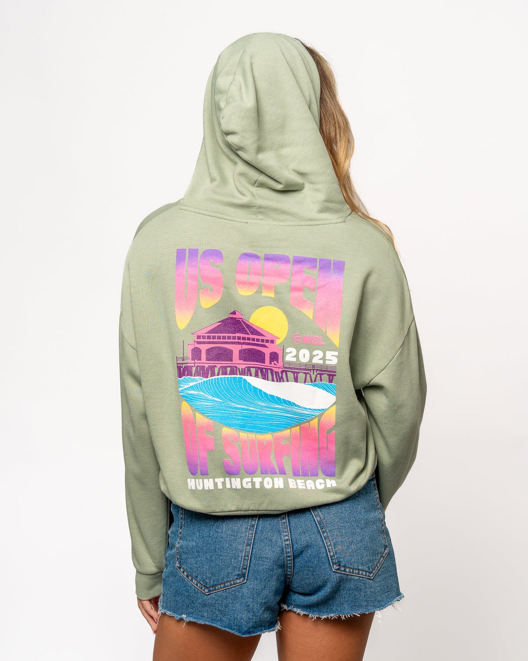 2025 Lexus US Open of Surfing Women's Daze Pullover Hoodie - Sage