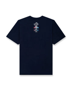 2025 Lexus US Open of Surfing Stripe S/S Tee - Navy