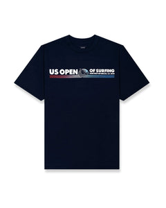 2025 Lexus US Open of Surfing Stripe S/S Tee - Navy