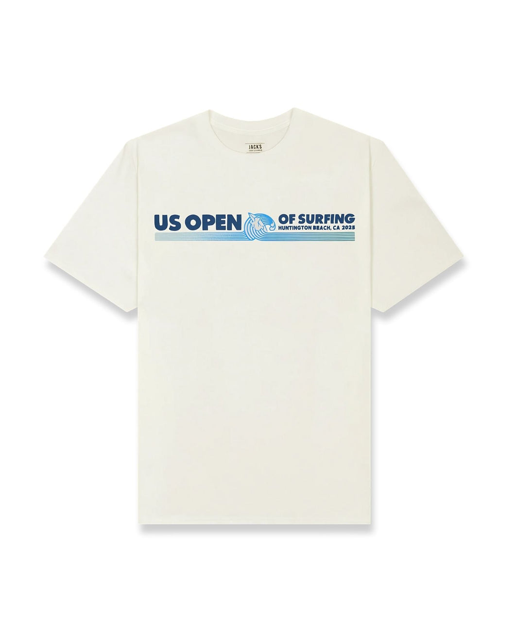 2025 Lexus US Open of Surfing Stripe S/S Tee - Sand
