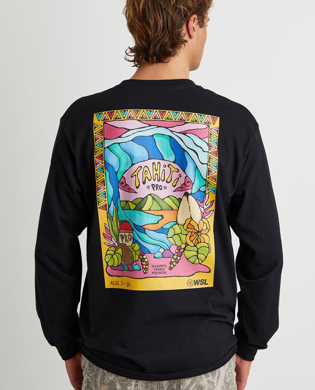 2025 Lexus Tahiti Pro Long Sleeve Tee – World Surf League